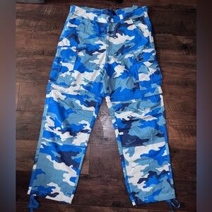 Blue Camo Men’s Cargo Pants